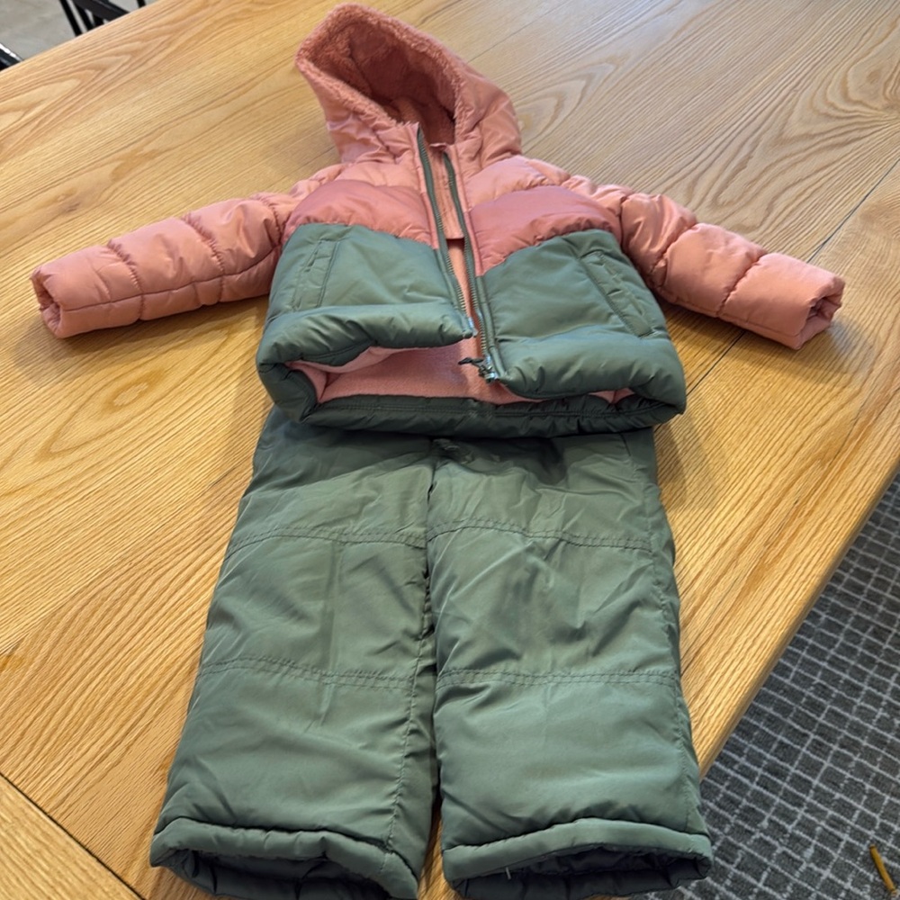 Toddler snowsuit